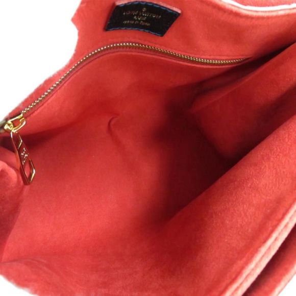 Louis Vuitton Georges MM Monogram Implant Marine Rouge Bag - Picture 5 of 8